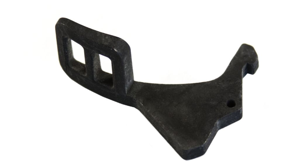 JE Machine Tech Ambidextrous Heat Treated Over-Sized Steel Tactical Latch Adapter, Powder Coated, Black PS-TL3