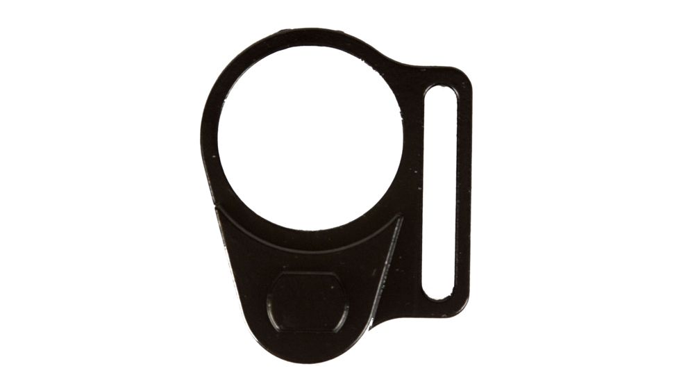 JE Machine Tech AR-15/LR-308 A2 Right Hand Loop Sling Mount Adapter End Plate, Black TS-EP2