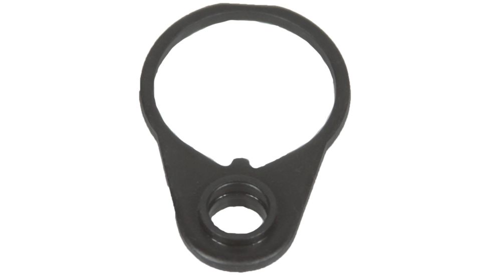 JE Machine Tech AR-15 Receiver End Plate w/QD Sling Swivel Attachment, Black PS-EP25