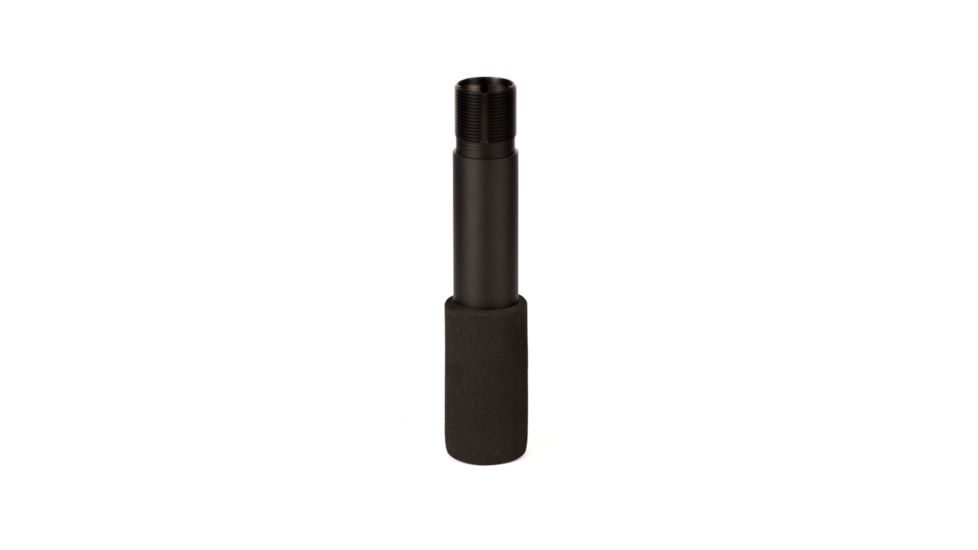 JE Machine Tech AR Pistol Buffer Tube w/Foam Tube Cap, Black PS-BTP
