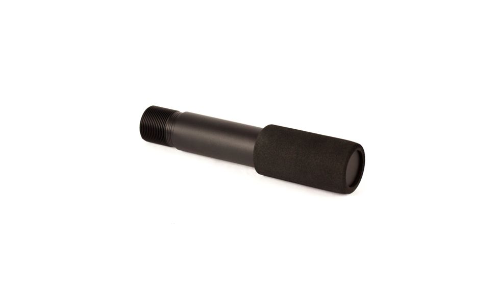 JE Machine Tech AR Pistol Buffer Tube w/Foam Tube Cap, Black PS-BTP