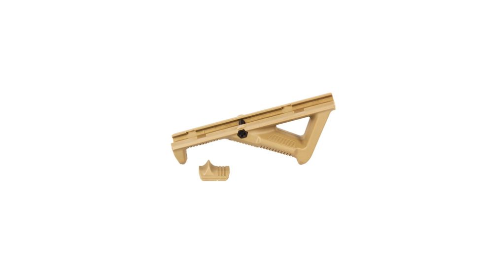 JE Machine Tech Je Angled Fore Grip Picatinny Mount Tan