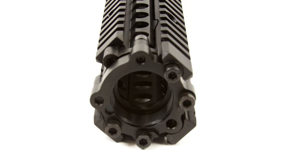 JE Machine Tech Je Handguard Free Float Ar15 13'' Picatinny Ddmk12 Style Blk, EDEMO1