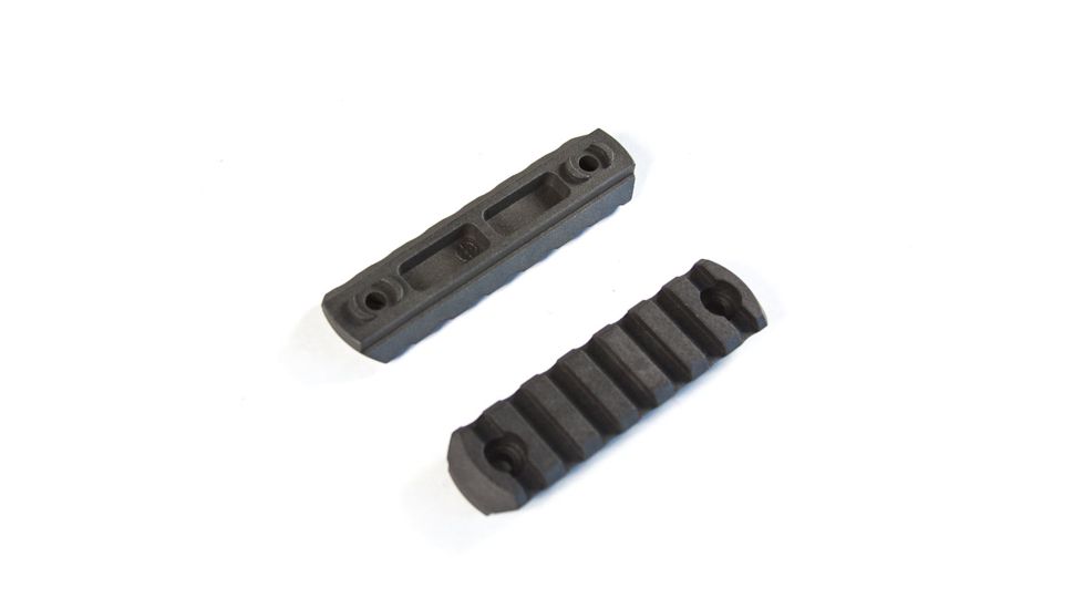 JE Machine Tech Je M-lok Polymer Rail Section 4'' 7 Slot 2 Per Pkg