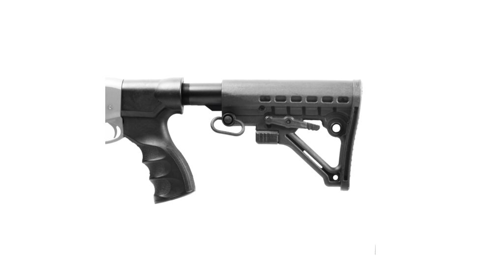 JE Machine Tech Je Shotgun Pistol Grip Rem 870 Adj Stock Conversion Black