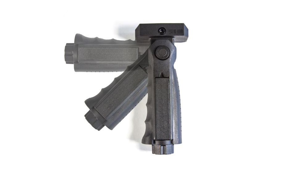 JE Machine Tech Je Vertical Grip W/storage Folding Black