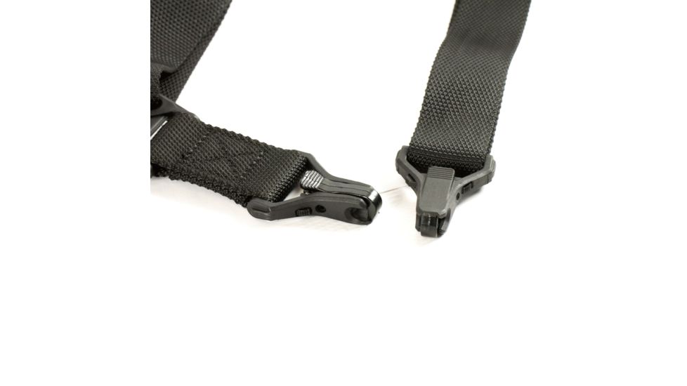 JE Machine Tech Quick Action Convertible 1/2 Point Sling, MS3, Black TS-SL6B