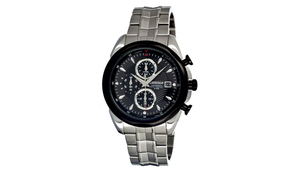 J. Springs Bfd058 Chronograph Mens Watch, Black JSPBFD058