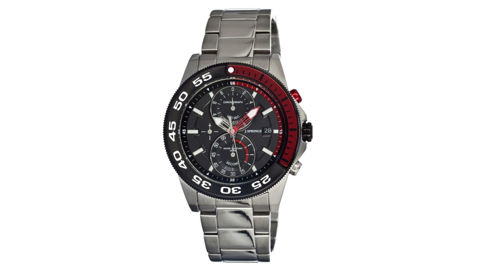J. Springs Bfd063 Chronograph Mens Watch, Black JSPBFD063