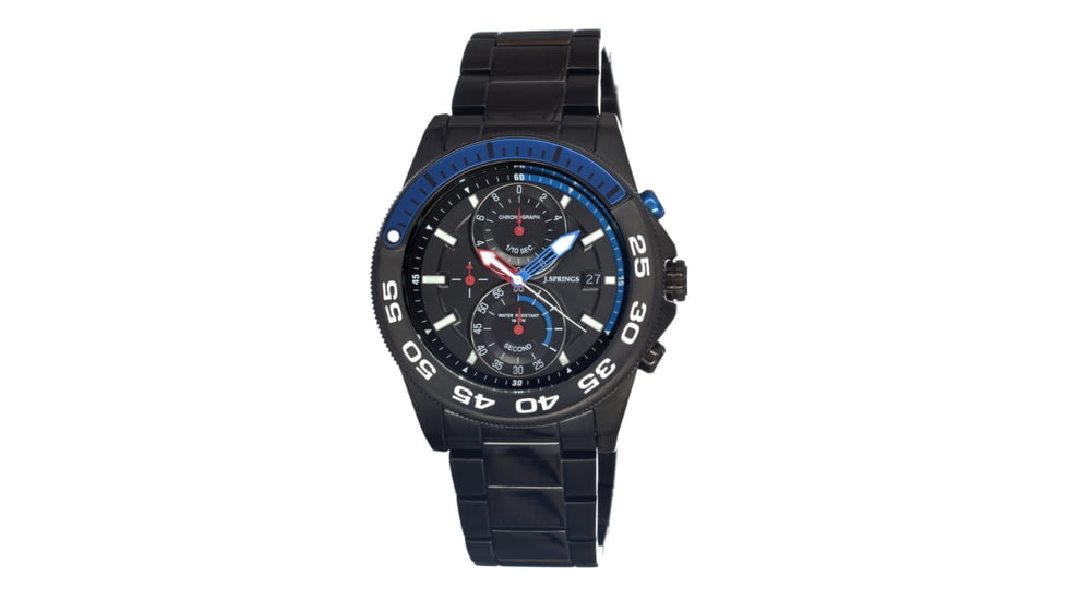 J. Springs Bfd066 Chronograph Mens Watch, Black JSPBFD066