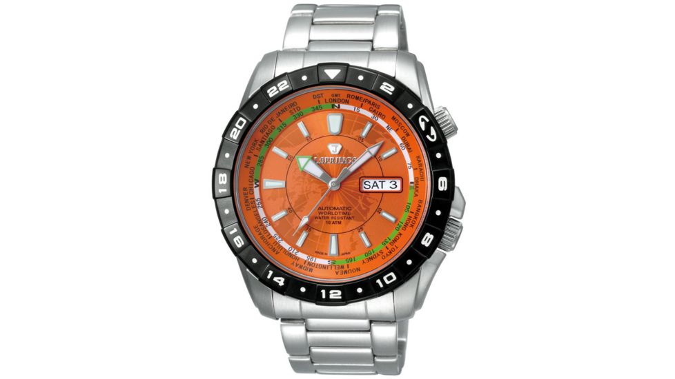 J. Springs Beb056 Automatic Travel Mens Watch JSPBEB056