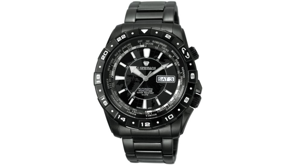 J. Springs Beb058 Automatic Travel Mens Watch JSPBEB058