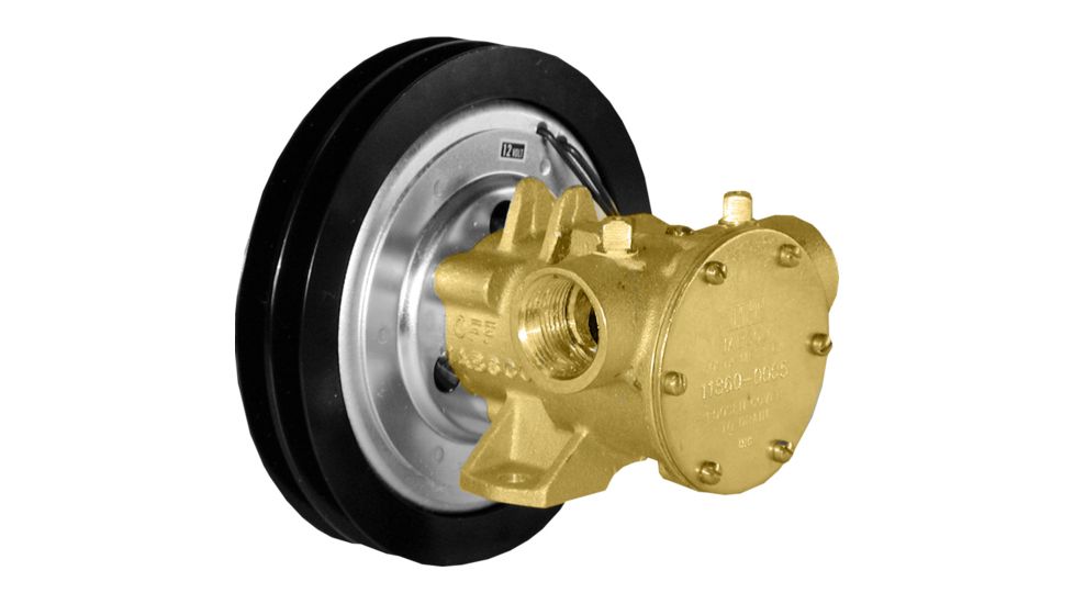 Jabsco 1" Electro-Magnetic Clutch Pump - 12V 34539