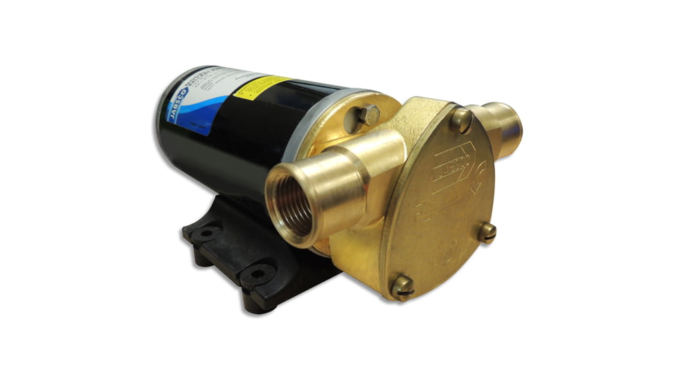 Jabsco Ballast King Bronze DC Pump w/Deutsch Connector w/o Reversing Switch - 15 GPM 75414