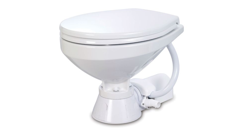 Jabsco Electric Marine Toilet - Compact Bowl - 12V 64128