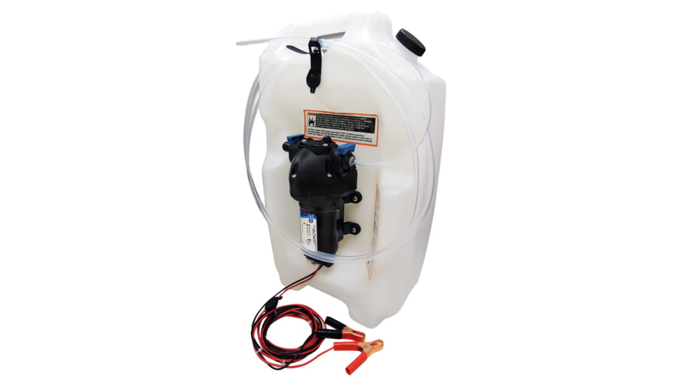 Jabsco Flat Tank Oil Changer System - 3-1/2 Gallon Tank - 12V 53313