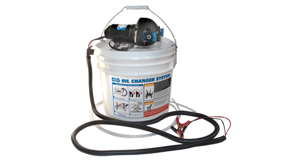 Jabsco Oil Change System w/Pump &amp; 3.5 Gallon Bucket DIY 33473
