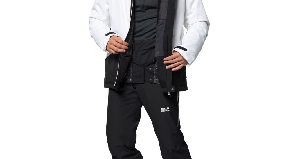 Jack Wolfskin Big White Jacket M - Mens, Black, Small, 1111741-6000002
