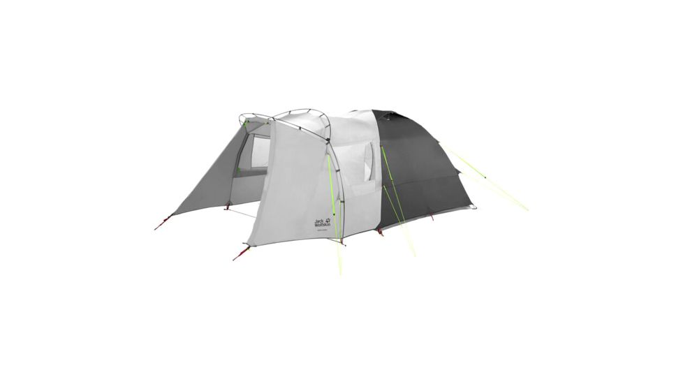 Jack Wolfskin Grand Illusion IV Dome Tent, Slate Grey, 3001912-6046