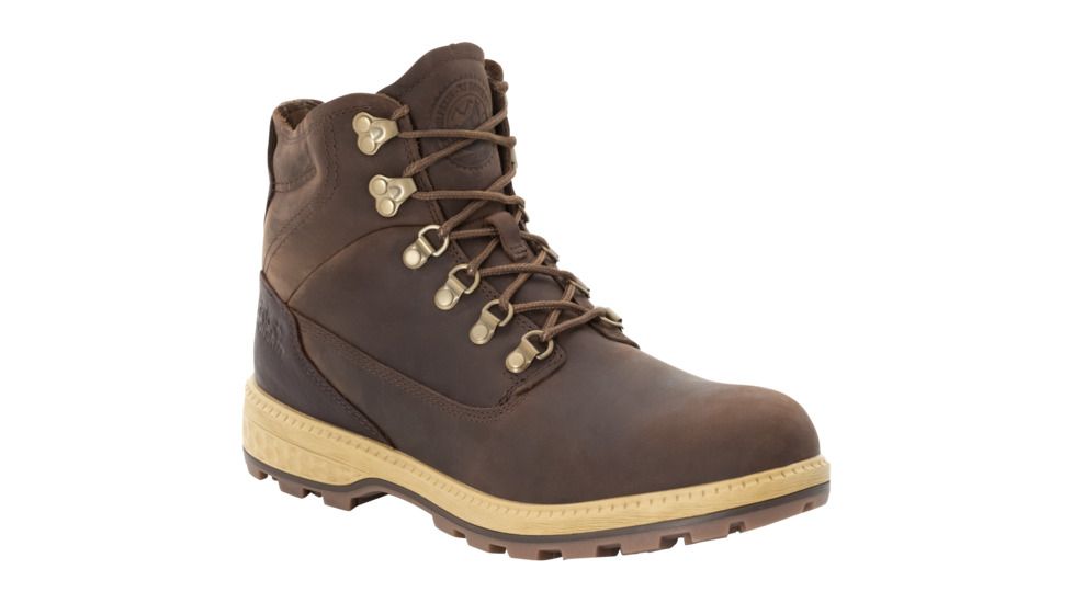 Jack Wolfskin Jack Mid Boots - Mens, Dark Wood/ Mocca, 10, 4035901-5692100