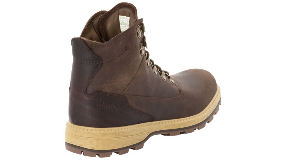 Jack Wolfskin Jack Mid Boots - Mens, Dark Wood/ Mocca, 10, 4035901-5692100