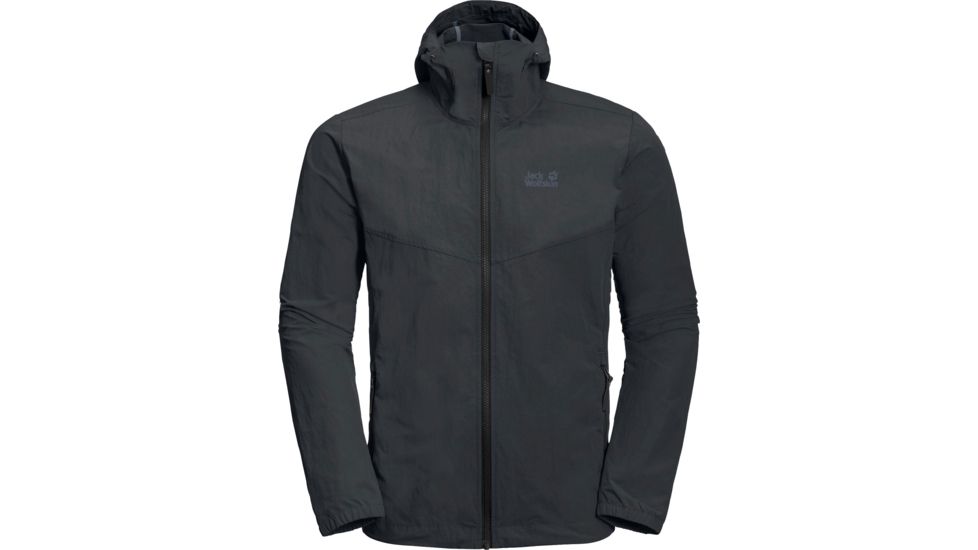 Jack Wolfskin Lakeside Jacket - Mens, Phantom, Large, 1305991-6350004