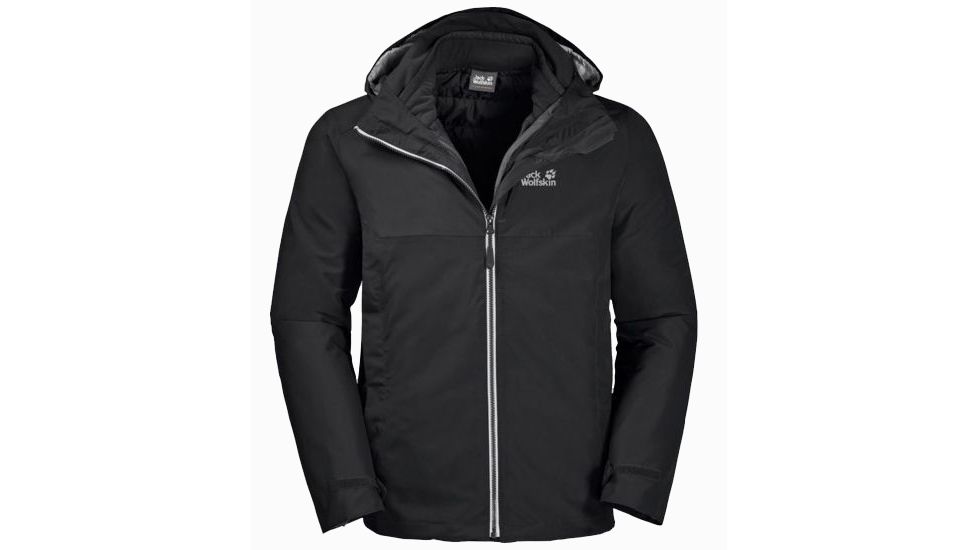 Jack Wolfskin North Fjord Jacket Men, Black