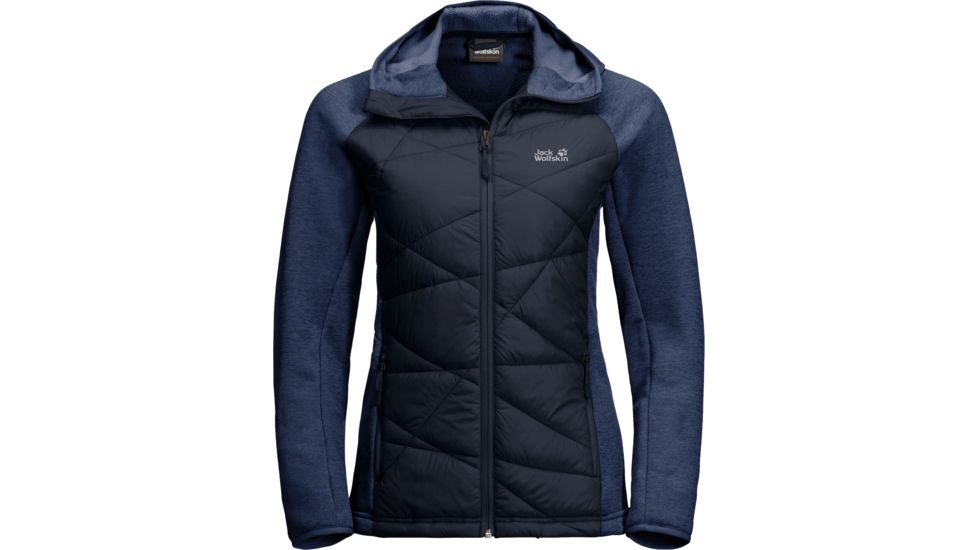 Jack Wolfskin Skyland Crossing Jacket - Womens, Midnight Blue, Large, 1203743-1910004