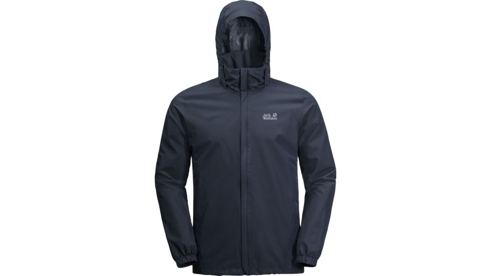 Jack Wolfskin Stormy Point Jacket - Mens, Night Blue, Large, 1111141-1010004