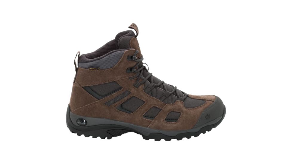 Jack Wolfskin Vojo Hike 2 Texapore Mid - Mens, Dark Wood, 8 EUR, 4032371-5690080