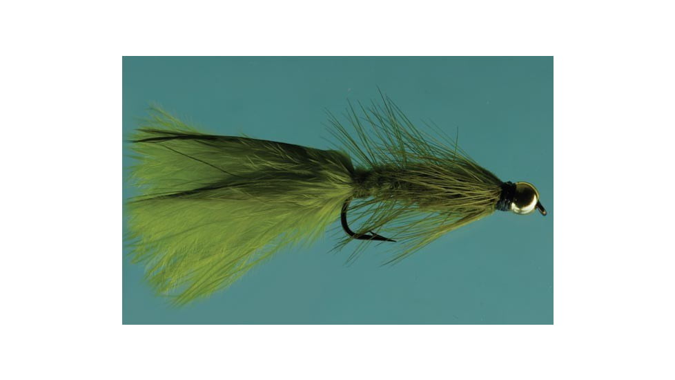 Jackson Cardinal Wooly Bugger #6, Beadhead Olive, 908-6