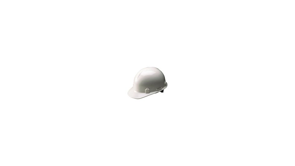 Jackson Safety Blockhead Hard Hat, 8 Point Ratchet Suspension, White 20697