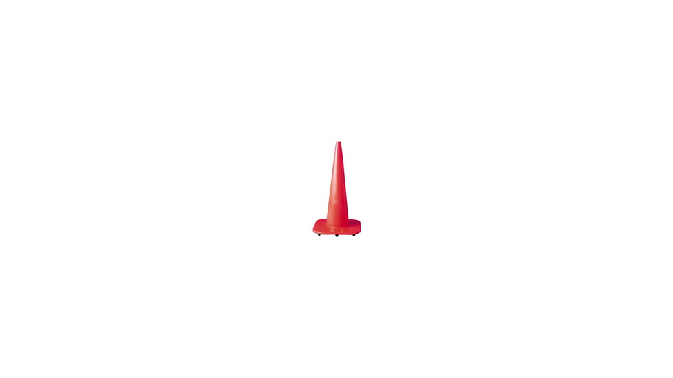 Jackson Safety Fl Cone ? 36in. With 6in. Upper 4in.Lower 3M  lbs, Orange, 36in. 16569