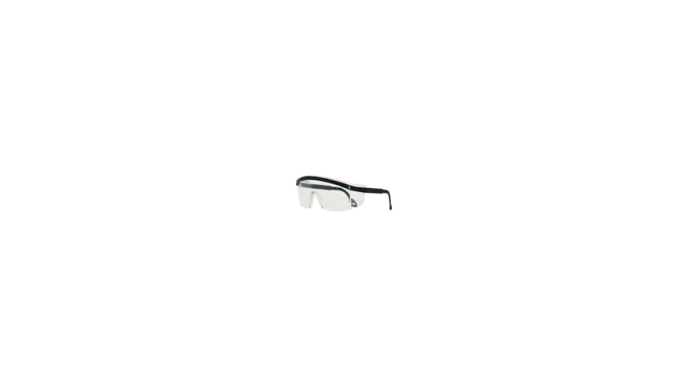 Jackson Safety Nemesis Safety Eyewear, Black Frame, Clear Anti Fog, Universal 20379