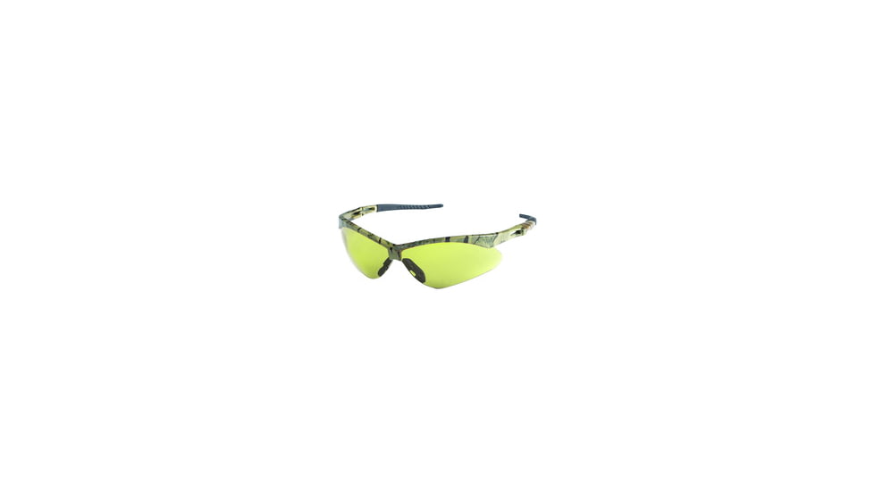 Jackson Safety Nemesis Safety Eyewear, Camo Frame, Amber, Universal 22610