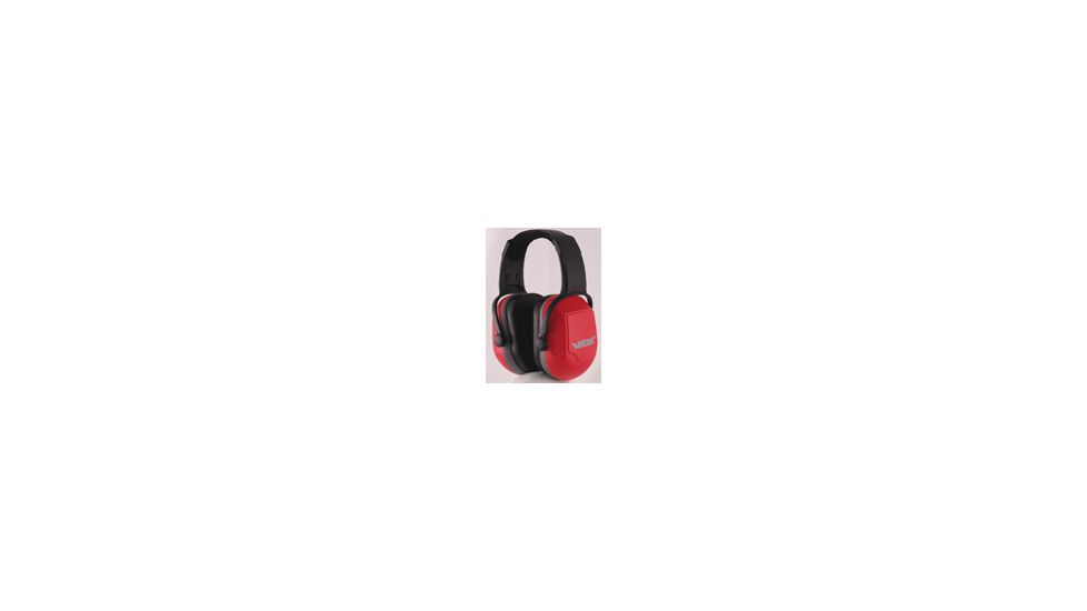Jackson Safety Vibe 25 and 26 Earmuff: Vibe Capmount, NRR 25 Earmuff, Red 20777