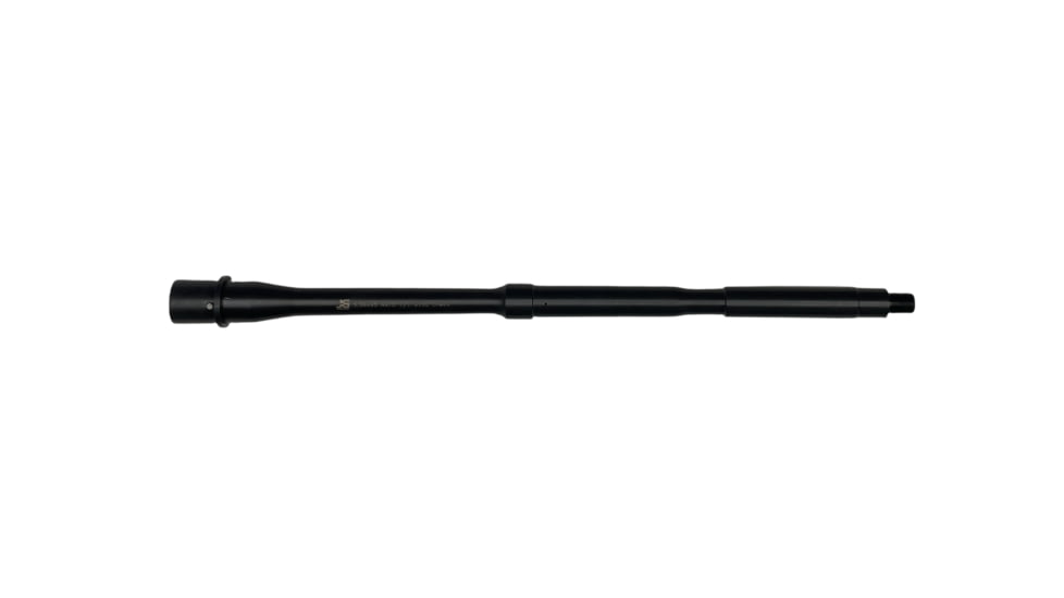 Jacob Grey Firearms Threaded Rifle Barrel, AR Platform, AR-15, 5.56 NATO/.223 Remington, 16in, Pistol Length, 1-7 Twist, 1/2x28 Thread, Black, 556N16B