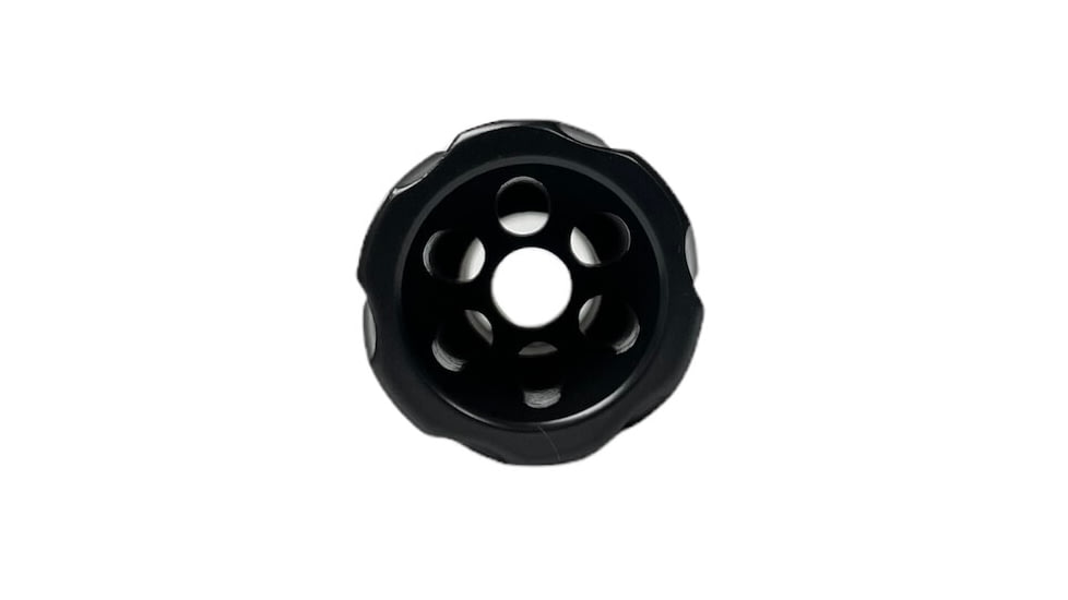 Jacob Grey Firearms Spiral Compensators, 5.56 NATO, 1/2x28, Nitride, Black, 556SC1228N
