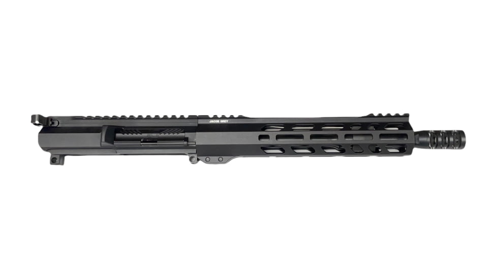 Jacob Grey Firearms Complete Upper Assembly, 7.62x39 Caliber, 10.5in, 1-10 Twist, Black, 76239105CUA