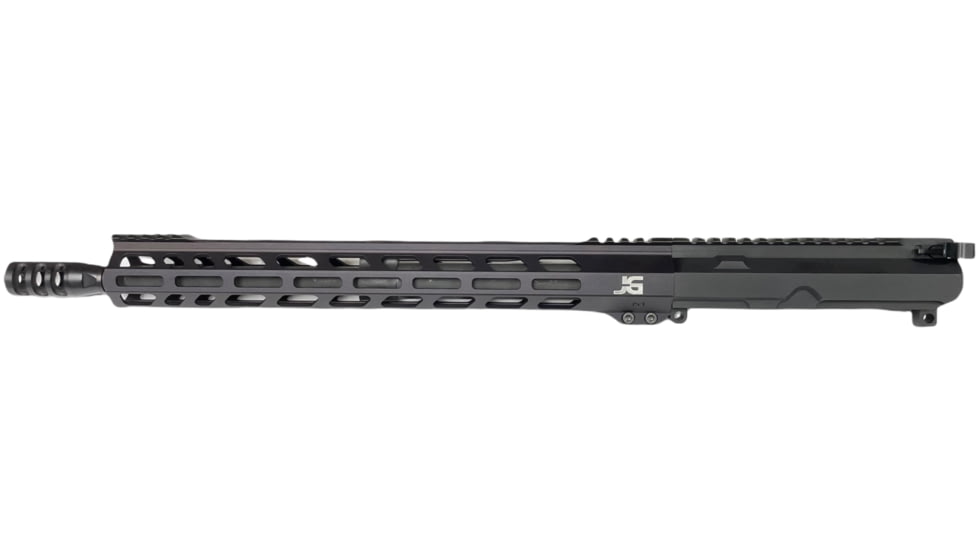 Jacob Grey Firearms Complete Upper Assembly, 7.62x39 Caliber, 16in, 1-10 Twist, Black, 7623916CUA