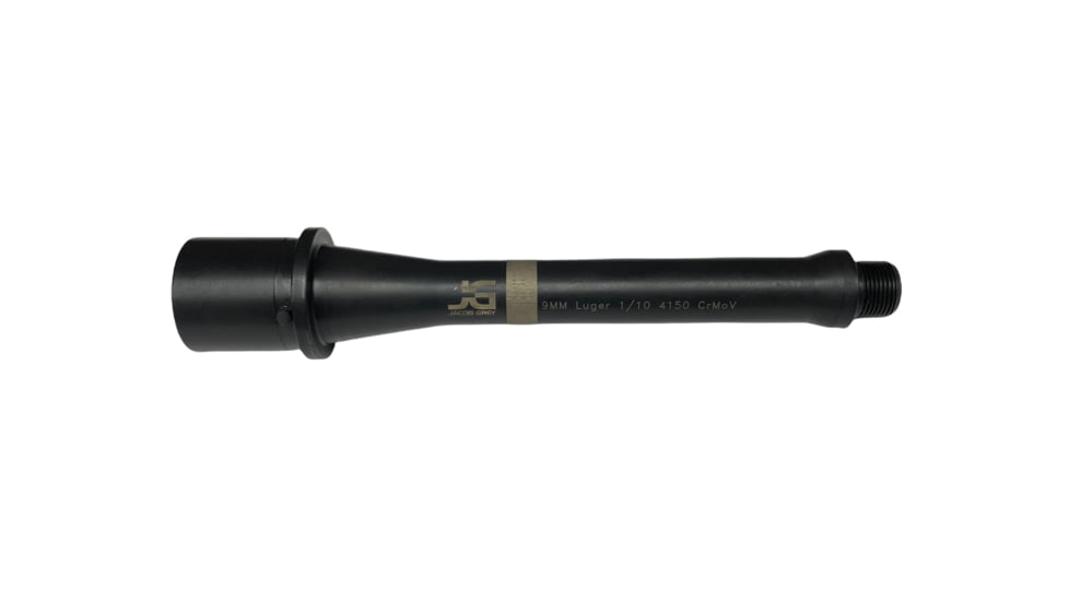 Jacob Grey Firearms 5.5in 9mm Luger 1/2x36 Barrel, AR-9, Black, 9MM6B