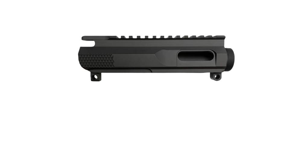 Jacob Grey Firearms Stripped Upper Receiver, Billet AR-9, 9mm, Anodized, Black, JG9URA