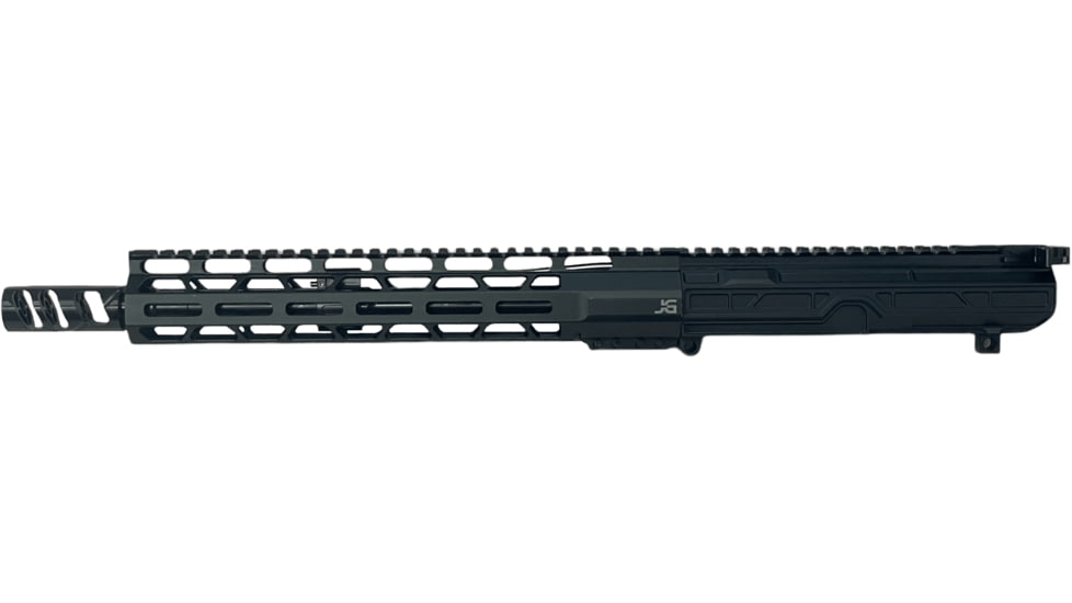 Jacob Grey Firearms Complete Upper Assembly, AR-10, .308 Winchester, 12.5in, 1-10 Twist, 5/8x24 Thread, Black, 308CUA125