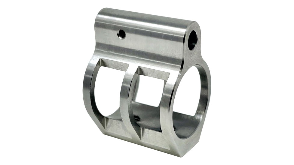 Jacob Grey Firearms Ar15 Titanium .750 Gas Block 3-rib, 850030294074