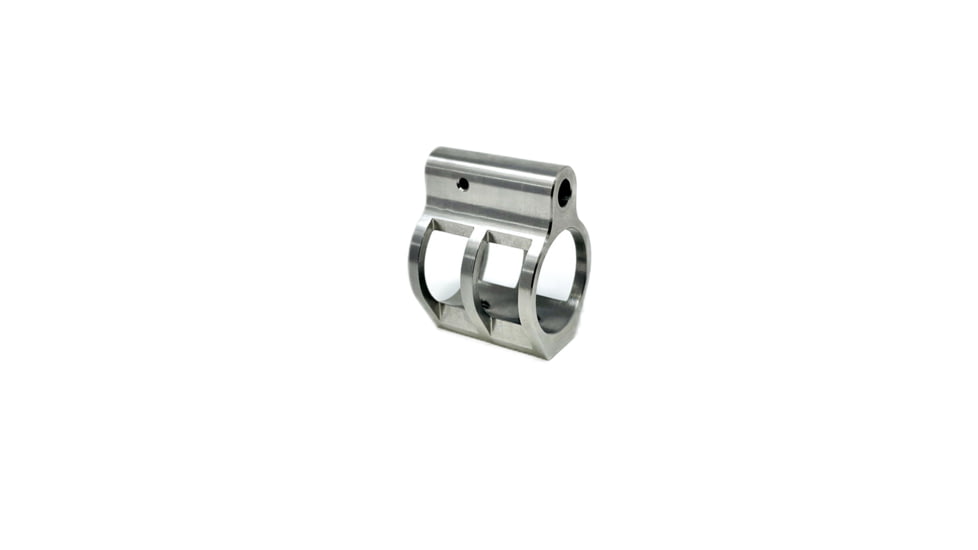 Jacob Grey Firearms Low Profile Titanium Gas Block, 3-Rib, Unfinished, TILP3RGB