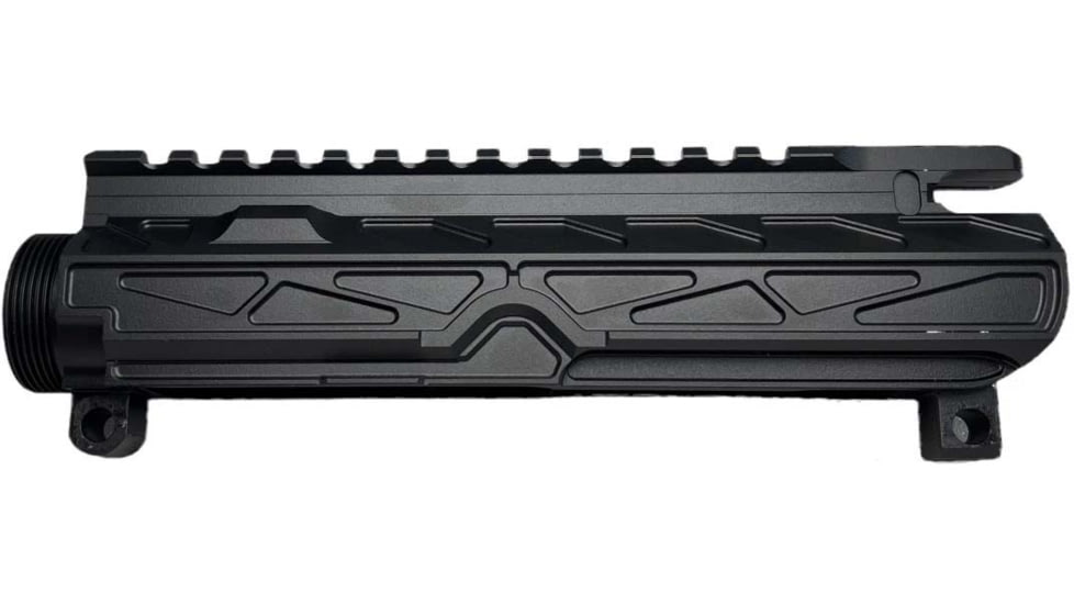 Jacob Grey Firearms Stripped Upper Receiver, Ultralight JG-15, Billet Aluminum, Anodized, Black, JG15ULURA