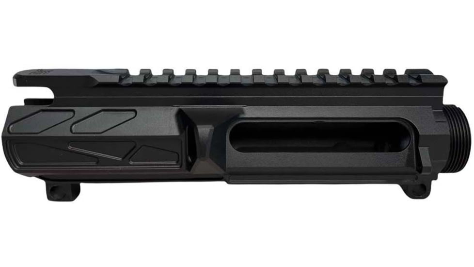 Jacob Grey Firearms Stripped Upper Receiver, Ultralight JG-15, Billet Aluminum, Anodized, Black, JG15ULURA