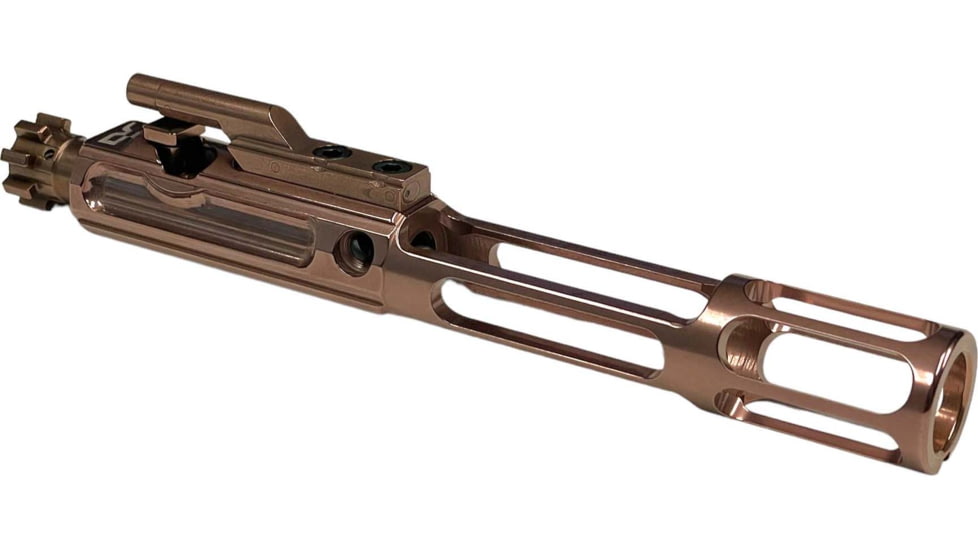 Jacob Grey Firearms Ultralight 5.56 Nato High Polished PVD Bolt Carrier Group BCGs, Rose Gold, 556ULBCGRG