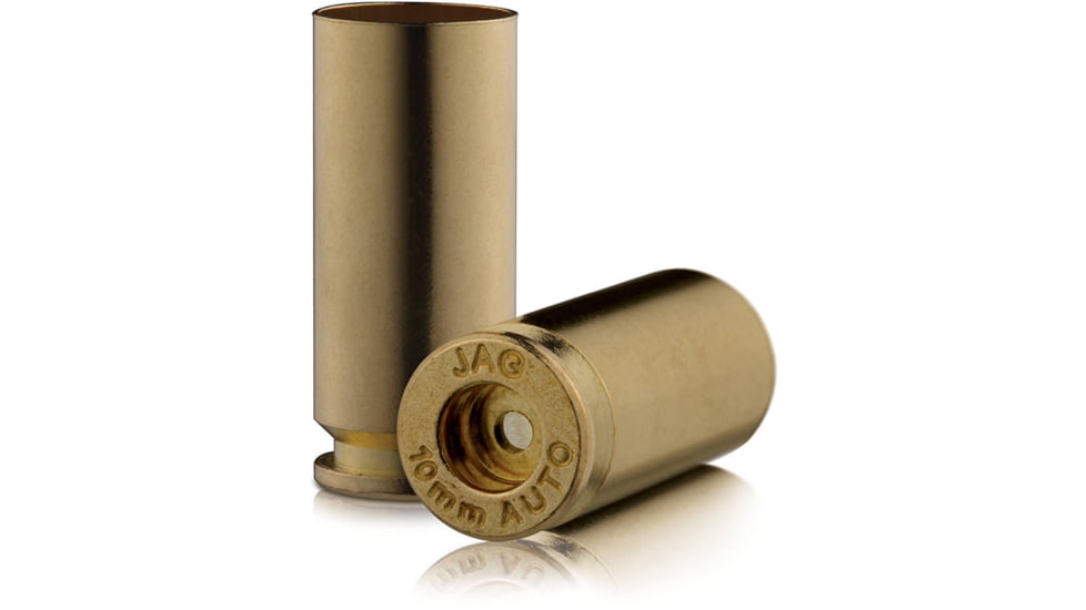 Jagemann Munition Components Pistol Brass, 10mm Auto, 100/Pack, 11965