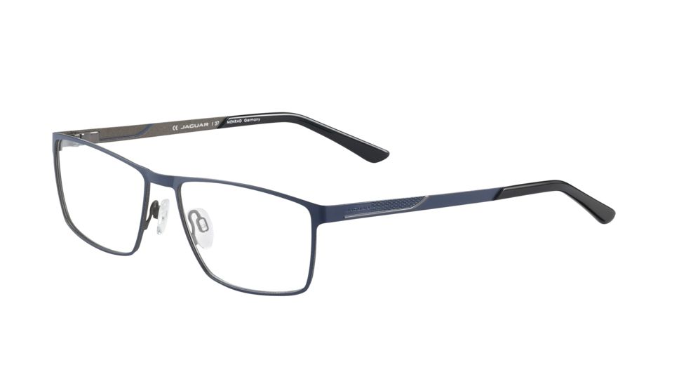 Jaguar 33078 Bifocal Prescription Eyeglasses, Deep Blue/Chocolate Frame, JG330781038BI